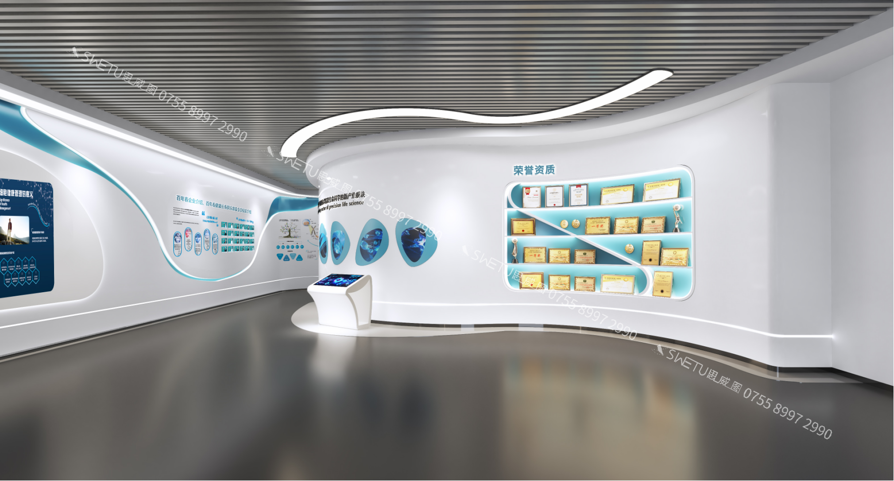 干細胞展廳的設計是一場科技與藝術的融合：創意和科技手段的支撐｜思威圖數字