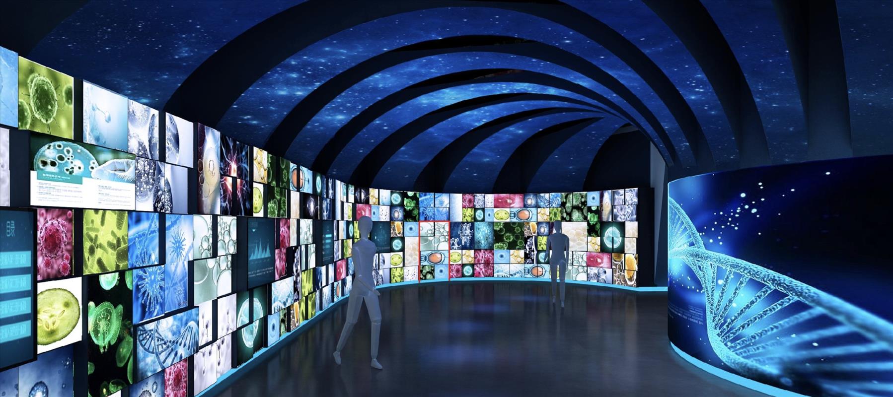 干細胞生命科普館設計—思威圖數字領你體驗恩大-生命科技 | 干細胞科普展覽館