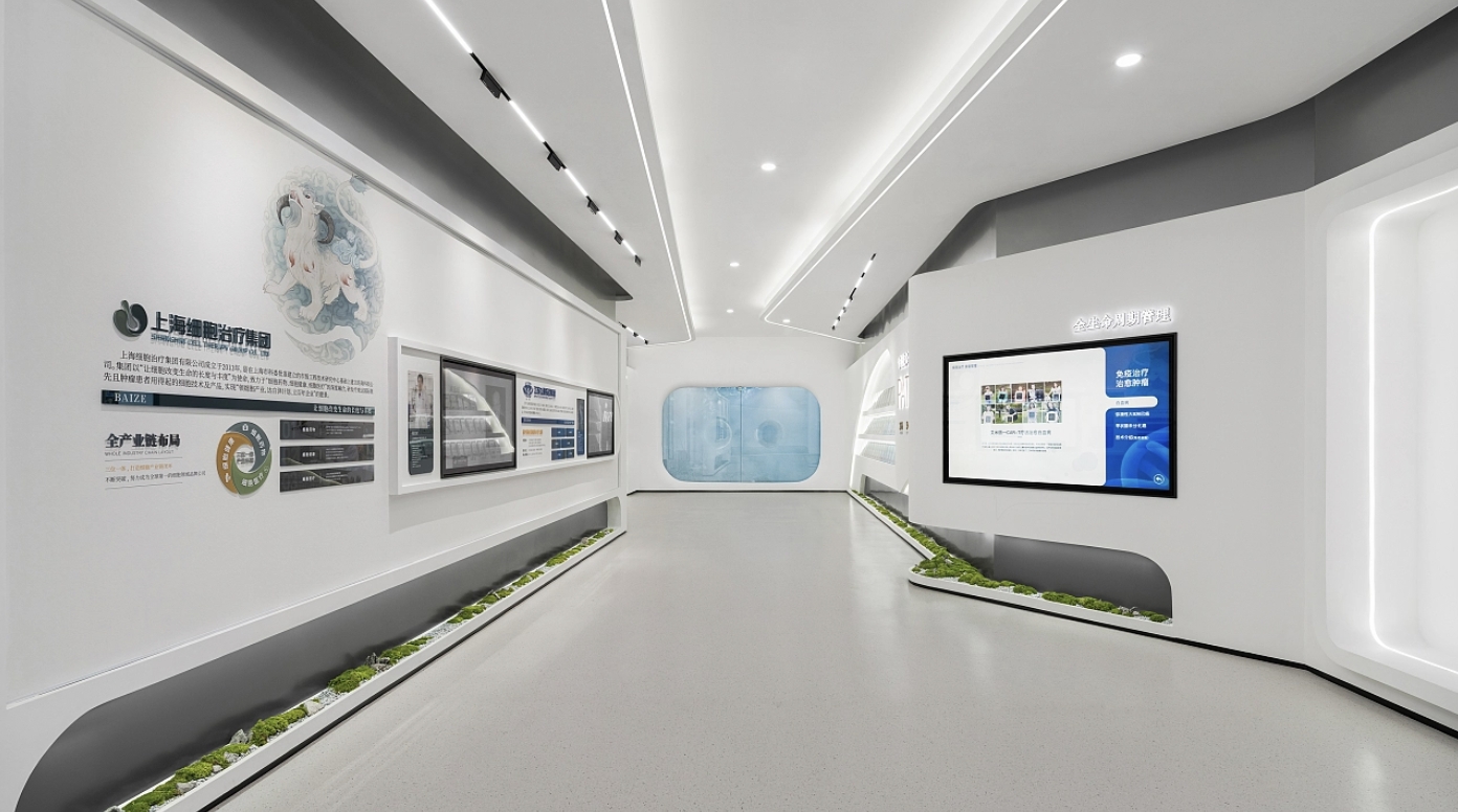 干細胞展廳設計—思威圖數字干細胞展廳的設計確實需要從宏觀的角度出發