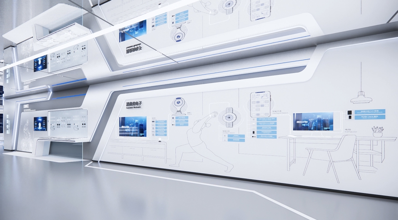 干細胞展廳設計—思威圖數字干細胞展廳中，人性化得配套設施很重要