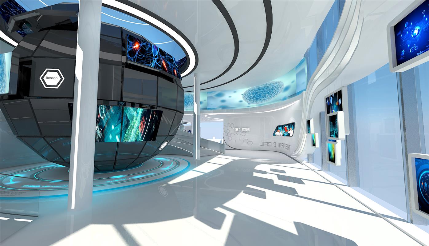 設計干細胞科普館時，通過科技賦能感官沖擊、對比強化認知差異、互動激發深度參與，讓科普館成為科學傳播的窗口 | 干細胞展廳設計 | 干細胞科普館設計 | 生物科技展廳設計 | 再生醫學展廳設計