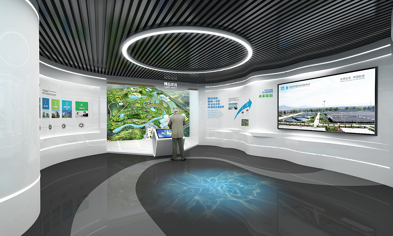 干細胞科普展館設計—平面布局設計：強調空間形式平穩、舒展與時序性 | 2025干細胞展廳設計官方網站