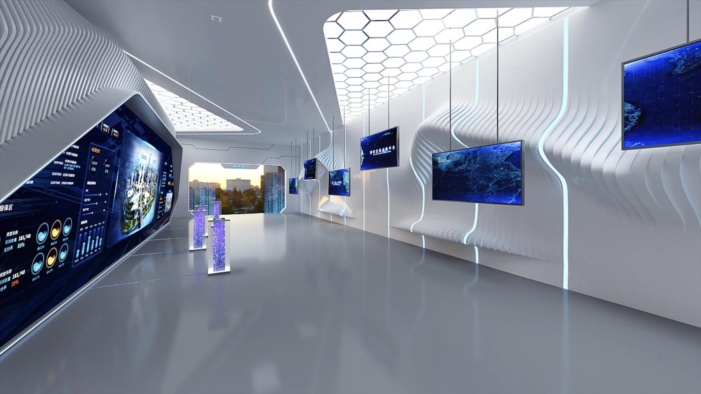 當干細胞展廳告別科技堆砌，玩起氛圍與造型｜2026全新干細胞展廳科普館設計分享｜長壽門診展廳設計｜長壽醫學展廳設計｜思威圖數字