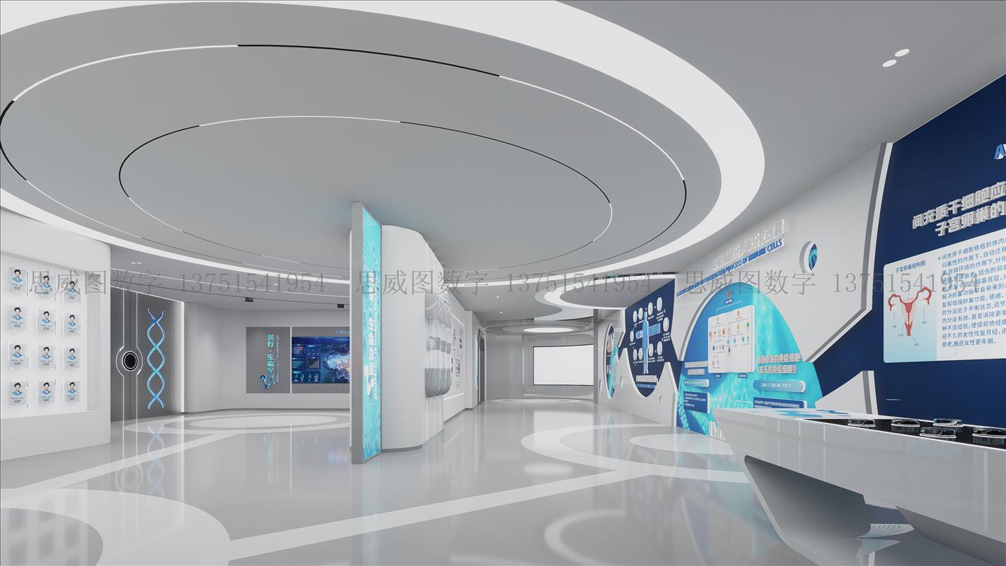思威圖數字：長壽科技干細胞科普館—用數字藝術打開生命密碼